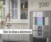 Discover the experts’ advice on how to clean a microwave and rid it of debris, splashes, and lingering odors