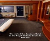 We spent a night on board the Sunborn London in the Royal Victoria Docks, the UK&#39;s only super yacht hotel.