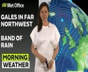 Some persistent, slow-moving rain remains across northern England and Wales through Wednesday morning, while it stays cloudy further south. Scotland and Northern Ireland will see some showers and strong winds but also some brighter interludes. Parts of central and southern England could also see some breaks in the cloud into the afternoon, and it could feel very mild here. – This is the Met Office UK Weather forecast for the morning of 13/03/24. Bringing you today’s weather forecast is Clare Nasir