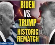 Watch as President Joe Biden and former President Donald Trump secure their party nominations, setting the stage for a historic rematch in the U.S. presidential election. Get the latest updates and analysis on this bruising political showdown. &#60;br/&#62; &#60;br/&#62;#JoeBiden #DonaldTrump #JoeBidenvsDonaldTrump #USPresidentialElections #USNews #BidenvsTrump #USElections2024 #Oneindia&#60;br/&#62;~HT.97~PR.274~