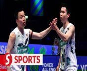Doubles shuttlers Aaron Chia-Soh Wooi Yik are in the All England final again and this time, they plan to go all the way. On Saturday, the former world champions showed their class again to beat Lee Jhe-huei-Yang Po-hsuan of Taiwan 21-16, 21-15 in the semi-final to set up a meeting against defending champions Fajar Alfian-Rian Ardianto of Indonesia.&#60;br/&#62;&#60;br/&#62;Read more at https://shorturl.at/vBNOR&#60;br/&#62;&#60;br/&#62;WATCH MORE: https://thestartv.com/c/news&#60;br/&#62;SUBSCRIBE: https://cutt.ly/TheStar&#60;br/&#62;LIKE: https://fb.com/TheStarOnline