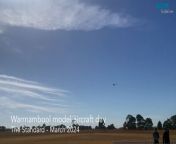 Model aircraft come and fly day from indian actress model