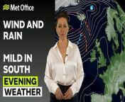 Some showery bursts across the Midlands during Wednesday evening, and some overnight rain across the far north of Scotland, but elsewhere a largely dry albeit cloudy night leading into Thursday morning. Becoming wet across western areas of Scotland and Northern Ireland early on Thursday while much of England will see brighter skies. – This is the Met Office UK Weather forecast for the evening of 20/03/24. Bringing you today’s weather forecast is Clare Nasir.