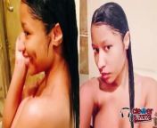 The sexy singer posting a series of pictures where she is seen naked taking a shower