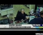 This granny eats crime for breakfast.&#60;br/&#62; &#60;br/&#62;For more funny FAIL videos and pictures, visit http://failblog.org/