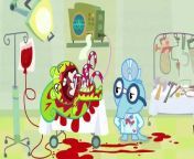 The complete episode from the Happy Tree Friends: False Alarm downloadable game. Nutty jumps out of the frying pan and into the fire when he quits his addiction to candy and picks up another habit instead.