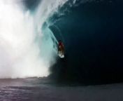 Holy crap. The Teahupoo wave in Tahiti makes the world&#39;s best surfers look like amateurs.