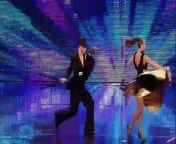 Kai and Natalia burn up the floor on the&#60;br/&#62;BGT stage with their ballroom routine.
