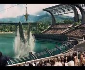 &#60;br/&#62;Twenty-two years after the events of Jurassic Park, Isla Nublar now features a fully functioning dinosaur theme park, Jurassic World, as originally envisioned by John Hammond. This new park is owned by the Masrani Corporation. Owen (Chris Pratt), a member of Jurassic World&#39;s on-site staff, conducts behavioral research on the Velociraptors. After many years, Jurassic World&#39;s attendance rates begin to decline and a new attraction, created to re-spark visitor interest, gravely backfires.&#60;br/&#62;