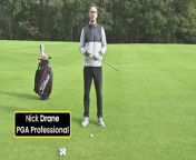 In this video, PGA Professional Nick Drane explains how to stop pushing your irons.