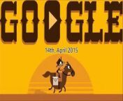 Google Doodle. On 14th April 2015
