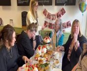 She celebrated at Little Bay Eatery, Queens Parade, Waterlooville with family and friends