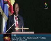 The Prime Minister of Grenada, Dickon Mitchell, today concludes his visit to Cuba, after holding official talks at the highest level and signing important agreements of bilateral interest. teleSUR