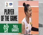 DLSU needed all of Thea Gagate&#39;s season-high 21 points to escape UE.