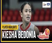 Kiesha Bedonia steps up and delivers for the red-hot PLDT High Speed Hitters.