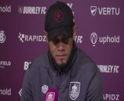 Burnley boss Vincent Kompany on their relegation 6 pointer against Everton as both sides look to avoid going down from the Premier League