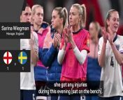 Sarina Wiegman confused England fans, revealing skipper Leah Williamson was fit to play despite being benched.