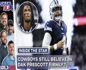 Jeremy Fowler said on Sports Center that he was told by a source that the Cowboys &#39;still believe in [Dak Prescott] firmly.&#39; If this is the case, what are the Cowboys trying to do with Dak? Shan, RJ, &amp; Bobby go Inside the Star to discuss this and give an update on a potential CeeDee Lamb holdout.