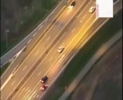 Police Chase _ US Police _ Car Thief _Driver Skill from bike via