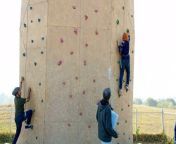 Brave Girl Wall Climbing #viral #trending #foryou #reels #beautiful #love #funny #delicious #fun #love #yummy from kg fun