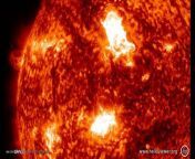 When sunspots erupt at nearly the same time, it could be something known as &#92;