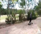 Kickass electric skateboard