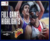 PBA Game Highlights: San Miguel dismisses Converge 1st half challenge, claims QF spot at 6-0 from nina san jose
