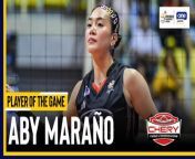 Aby Maraño and the Crossovers are closing in on a PVL semis berth after a straight-set win over Akari.