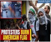 Witness the shocking moment as pro-Palestinian protesters burn an American flag outside Brooklyn Borough Hall. Stay informed with the latest developments on this controversial demonstration. Subscribe for more updates. &#60;br/&#62; &#60;br/&#62;#ProtestersBurnUSFlag #USFlagBurnt #ProPalestineProtest #AmericanFlagBurnt #NYC #IsraelIranTensions #IsraelIran #Oneindia&#60;br/&#62;~PR.274~ED.194~GR.125~