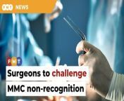 High Court has fixed the suit for case management on May 2.&#60;br/&#62;&#60;br/&#62;Read More: &#60;br/&#62;https://www.freemalaysiatoday.com/category/nation/2024/04/17/4-surgeons-granted-leave-to-challenge-non-recognition-as-specialists-by-mmc/&#60;br/&#62;&#60;br/&#62;Laporan Lanjut: &#60;br/&#62;https://www.freemalaysiatoday.com/category/bahasa/tempatan/2024/04/17/tak-diiktiraf-kepakaran-4-pakar-bedah-dibenar-cabar-mpm/&#60;br/&#62;&#60;br/&#62;Free Malaysia Today is an independent, bi-lingual news portal with a focus on Malaysian current affairs.&#60;br/&#62;&#60;br/&#62;Subscribe to our channel - http://bit.ly/2Qo08ry&#60;br/&#62;------------------------------------------------------------------------------------------------------------------------------------------------------&#60;br/&#62;Check us out at https://www.freemalaysiatoday.com&#60;br/&#62;Follow FMT on Facebook: https://bit.ly/49JJoo5&#60;br/&#62;Follow FMT on Dailymotion: https://bit.ly/2WGITHM&#60;br/&#62;Follow FMT on X: https://bit.ly/48zARSW &#60;br/&#62;Follow FMT on Instagram: https://bit.ly/48Cq76h&#60;br/&#62;Follow FMT on TikTok : https://bit.ly/3uKuQFp&#60;br/&#62;Follow FMT Berita on TikTok: https://bit.ly/48vpnQG &#60;br/&#62;Follow FMT Telegram - https://bit.ly/42VyzMX&#60;br/&#62;Follow FMT LinkedIn - https://bit.ly/42YytEb&#60;br/&#62;Follow FMT Lifestyle on Instagram: https://bit.ly/42WrsUj&#60;br/&#62;Follow FMT on WhatsApp: https://bit.ly/49GMbxW &#60;br/&#62;------------------------------------------------------------------------------------------------------------------------------------------------------&#60;br/&#62;Download FMT News App:&#60;br/&#62;Google Play – http://bit.ly/2YSuV46&#60;br/&#62;App Store – https://apple.co/2HNH7gZ&#60;br/&#62;Huawei AppGallery - https://bit.ly/2D2OpNP&#60;br/&#62;&#60;br/&#62;#FMTNews #Surgeon #MalaysianMedicalCouncil #NSR
