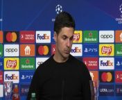 Arteta on Arsenal&#39;s UCL exit after Bayern&#39;s 1-0 win&#60;br/&#62;&#60;br/&#62;Allianz Arena, Munich, Germany