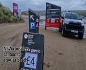 Natural Resources Wales considering car ban on Ynyslas beach from ban mousho