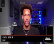 While Wendell Moore&#39;s freshman teammates, Vernon Carey and Cassius Stanley, will be waiting to hear their names this week in the NBA Draft, Moore is back at school and thinks his ex-teammates may be a little jealous
