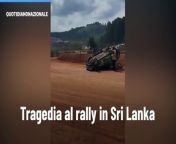 Tragedia al rally in Sri Lanka from sri lankan blu