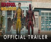 Deadpool and Wolverine &#124; Official Trailer &#124; July 25&#60;br/&#62;&#60;br/&#62;Watch the new trailer for Marvel Studios’ #DeadpoolAndWolverine. Only in cinemas July 25.&#60;br/&#62;