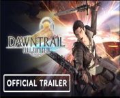 Check out the latest trailer for Final Fantasy 14: Dawntrail, an upcoming expansion pack for the RPG. The trailer showcases new in-game areas, enemies, combat, and more. Final Fantasy 14: Dawntrail will be available on PC, PS4, PS4, and Xbox Series X/S on July 2, 2024.
