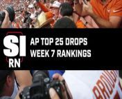 The week Seven AP Poll Rankings have been released with new teams in and some teams moving out