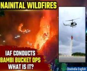 The Indian Air Force deployed its MI 17 V5 helicopter on Saturday (April 27) to combat the forest fires ravaging the Nainital district in Uttarakhand, as confirmed by the state’s Chief Minister, Pushkar Singh Dhami. Utilising a &#92;