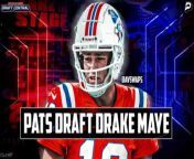 The New England Patriots made a significant move in the 2024 NFL Draft by selecting quarterback Drake Maye with the 3rd overall pick. Following this pivotal first round, CLNS Media&#39;s Taylor Kyles teamed up with Mike Kadlick to go live and provide a comprehensive recap. &#60;br/&#62;&#60;br/&#62;Get in on the excitement with PrizePicks, America’s No. 1 Fantasy Sports App, where you can turn your hoops knowledge into serious cash. Download the app today and use code CLNS for a first deposit match up to &#36;100! Pick more. Pick less. It’s that Easy! Football season may be over, but the action on the floor is heating up. Whether it’s Tournament Season or the fight for playoff homecourt, there’s no shortage of high stakes basketball moments this time of year. Quick withdrawals, easy gameplay and an enormous selection of players and stat types are what make PrizePicks the #1 daily fantasy sports app! Go to https://PrizePicks.com/CLNS