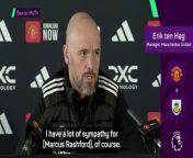 Manchester United boss Erik ten Hag urges fans to back Marcus Rashford and help him rediscover his best form
