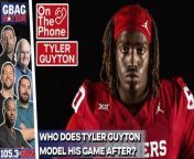 Newest Dallas Cowboys Tyler Guyton joined the GBag Nation to talk about the euphoria of being drafted by the team he grew up rooting for, what NFL Pro Bowler he models his game after, what he thinks the Cowboys are missing for more playoff success, and more!