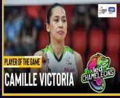 PVL Player of the Game Highlights: Cams Victoria shines bright for Nxled from cc cam