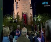Hundreds gathered at the Bathurst War Memorial Carillon to honour the Anzac legacy.