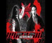TNA Destination X 2007 - Abyss vs Sting (Last Rites Match) from odb tna