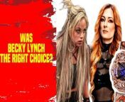 After the controversial victory of Becky Lynch, Should Liv Morgan dethrone her for the Women&#39;s World Championship? #WWE #BeckyLynch #LivMorgan #WomensWrestling #RheaRipley #Drama #Feud #Controversy
