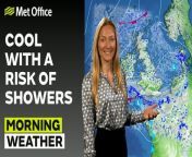 Fairly cool day, dry for many – This is the Met Office UK Weather forecast for the morning of 26/04/24. Bringing you today’s weather forecast is Annie Shuttleworth.