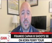Frankie Capan III made history on the Korn Ferry Tour on Thursday when he shot 58 in the first round of the 2024 Veritex Bank Championship