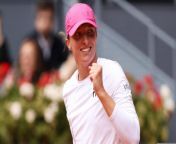Swiatek dropped just four games on her way to the Madrid Open final, where she&#39;ll face Aryna Sabalenka