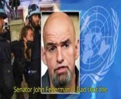 Sen. John Fetterman, D-Pa., blasted the United Nations on social media platform X for failing to condemn Hamas for months after Oct. 7 while voicing concerns about how the U.S. has treated anti-Israel agitators. &#60;br/&#62;&#60;br/&#62;&#92;