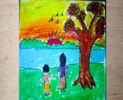 Happy Mother's day drawing for kids from nita mother